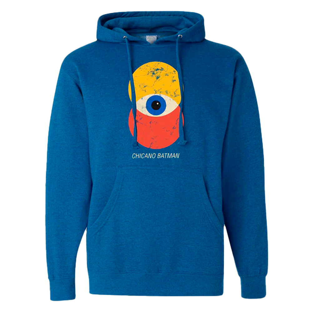 Concentric Eye Blue Hoodie