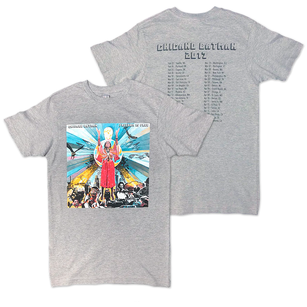 Freedom is Free 2017 Unisex Tour Grey Tee