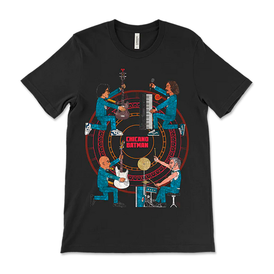 Garza Unisex Black Tee