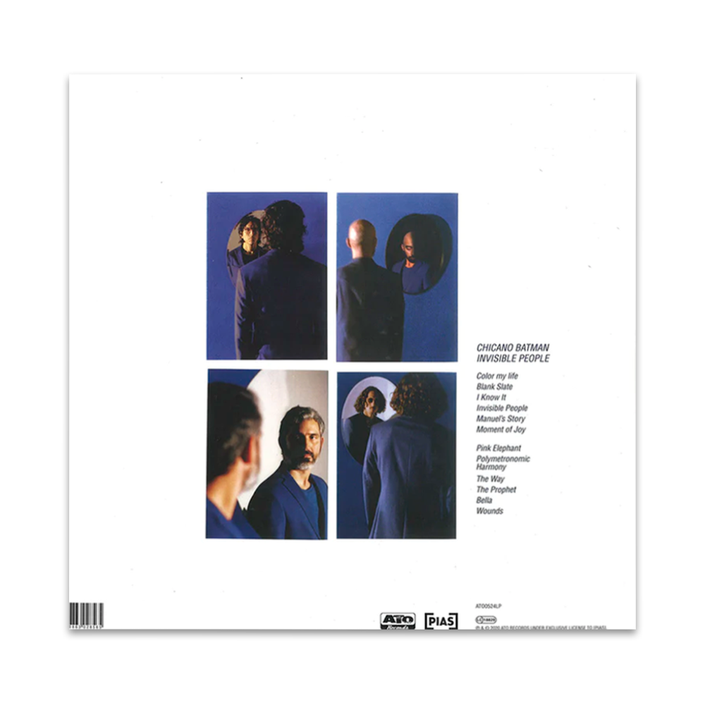 Invisible People Instrumentals Clear Vinyl